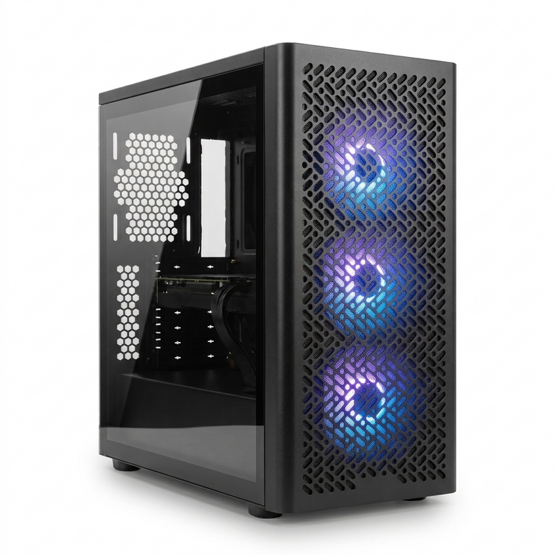 Gaming PC - Ryzen 5 7500F - RX 9060 XT 16GB - 16GB RAM - Win 11 Pro