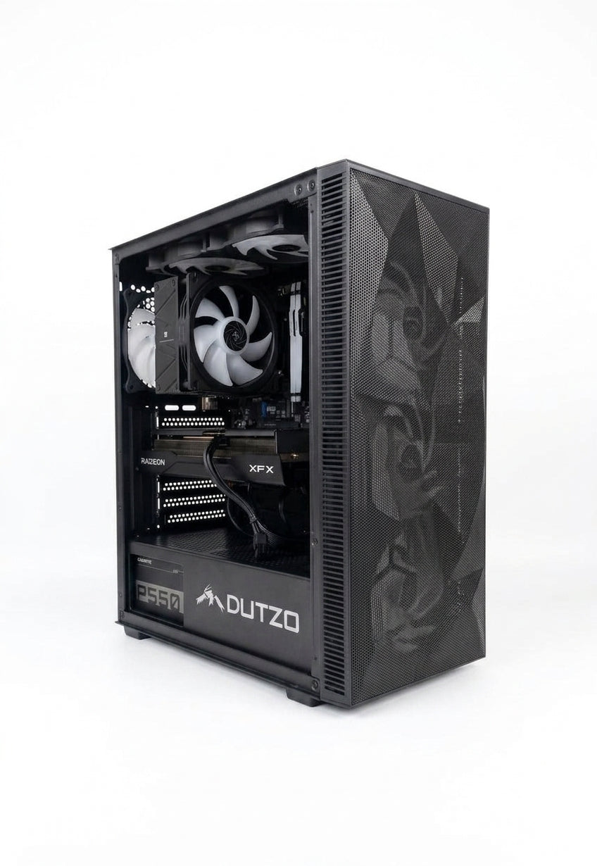 Gaming PC - Ryzen 5 7500F - RX 9060 XT 16GB - 16GB RAM - Win 11 Pro